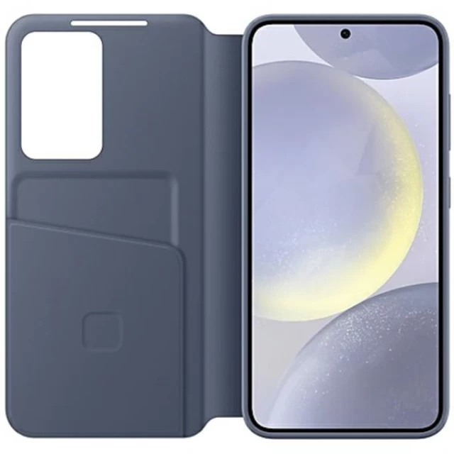 Чохол-книжка Samsung Smart View Wallet Case для Samsung Galaxy S24 Plus (S926) Violet (EF-ZS926CVEGWW)