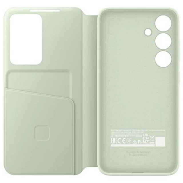 Чехол-книжка Samsung Smart View Wallet Case для Samsung Galaxy S24 (S921) Light Green (EF-ZS921CGEGWW)