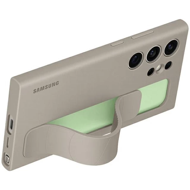Чехол Samsung Standing Grip Case для Samsung Galaxy S24 Ultra (S928) Taupe (EF-GS928CUEGWW)