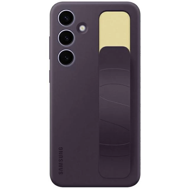 Чехол Samsung Standing Grip Case для Samsung Galaxy S24 Plus (S926) Dark Violet (EF-GS926CEEGWW)