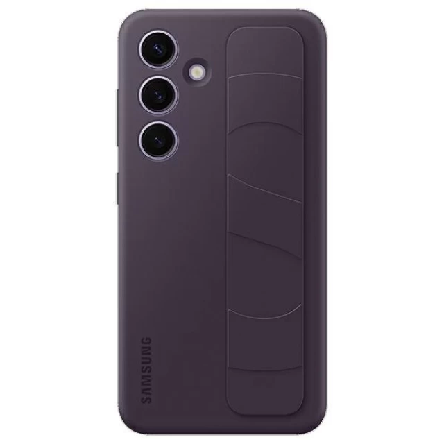 Чехол Samsung Standing Grip Case для Samsung Galaxy S24 Plus (S926) Dark Violet (EF-GS926CEEGWW)