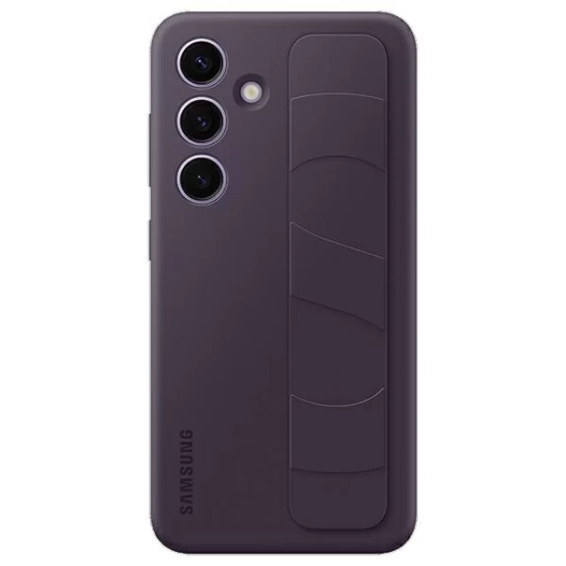 Чехол Samsung Standing Grip Case для Samsung Galaxy S24 (S921) Dark Violet (EF-GS921CEEGWW)