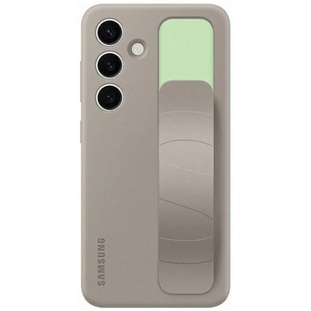 Чохол Samsung Standing Grip Case для Samsung Galaxy S24 (S921) Taupe (EF-GS921CUEGWW)