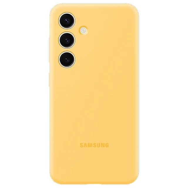 Чохол Samsung Silicone Case для Samsung Galaxy S24 (S921) Yellow (EF-PS921TYEGWW)