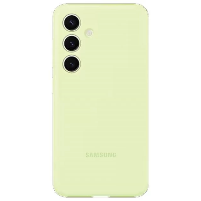 Чохол Samsung Silicone Case для Samsung Galaxy S24 (S921) Lime (EF-PS921TGEGWW)