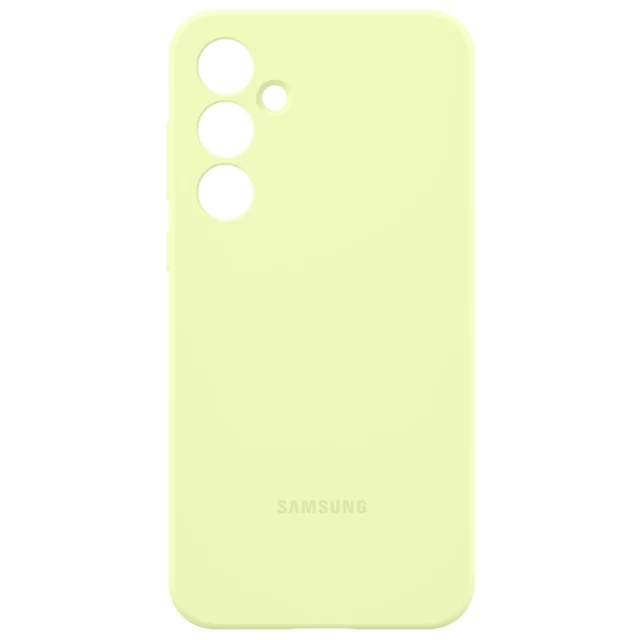 Чохол Samsung Silicone Cover для Samsung Galaxy A55 5G (A556) Lime (EF-PA556TMEGWW)