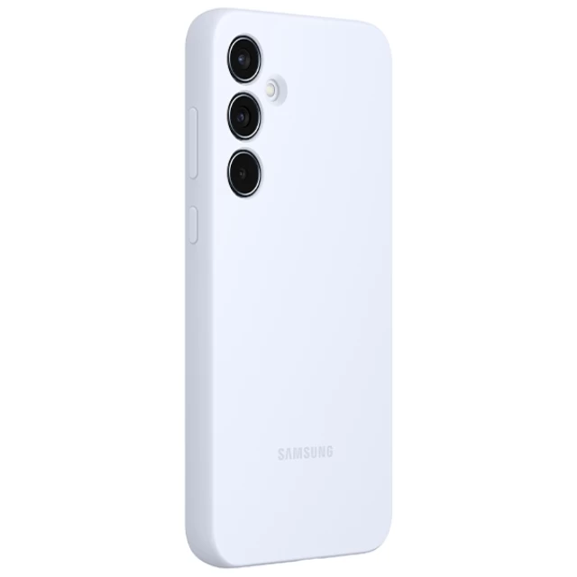 Чохол Samsung Silicone Cover для Samsung Galaxy A55 5G (A556) Blue (EF-PA556TLEGWW)