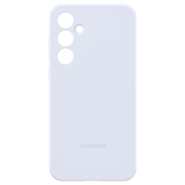 Чохол Samsung Silicone Cover для Samsung Galaxy A55 5G (A556) Blue (EF-PA556TLEGWW)