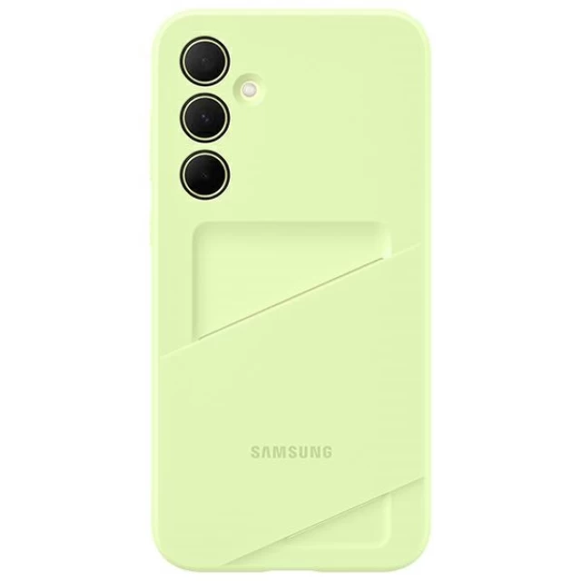 Чохол Samsung Card Slot Cover для Samsung Galaxy A35 5G (A356) Lime (EF-OA356TMEGWW)