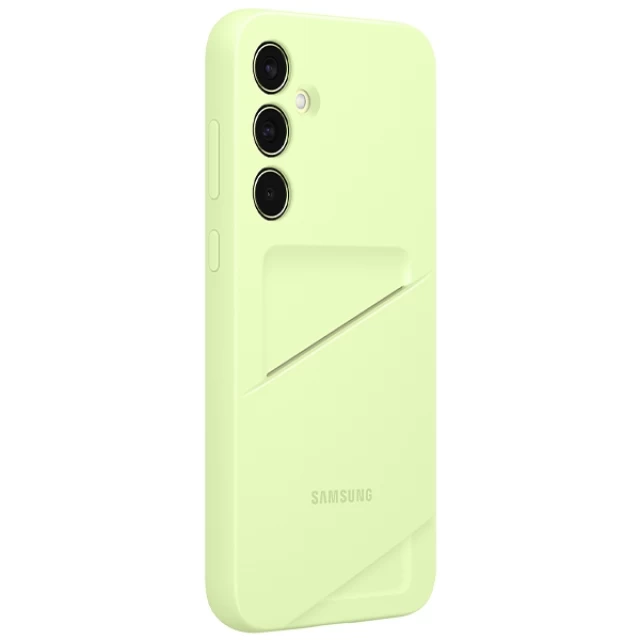 Чохол Samsung Card Slot Cover для Samsung Galaxy A35 5G (A356) Lime (EF-OA356TMEGWW)