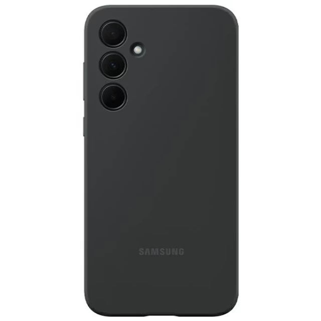 Чехол Samsung Silicone Cover для Samsung Galaxy A35 5G (A356) Black (EF-PA356TBEGWW)