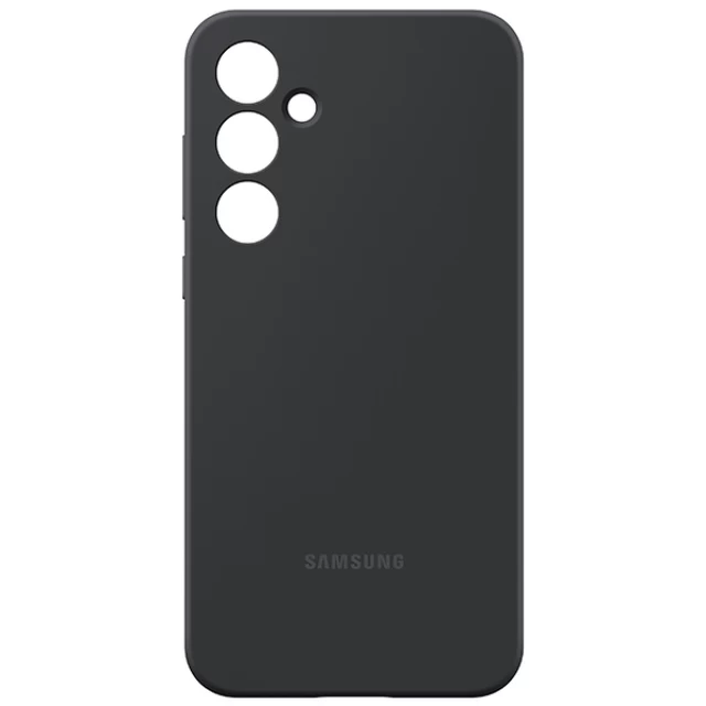 Чохол Samsung Silicone Cover для Samsung Galaxy A55 5G (A556) Black (EF-PA556TBEGWW)
