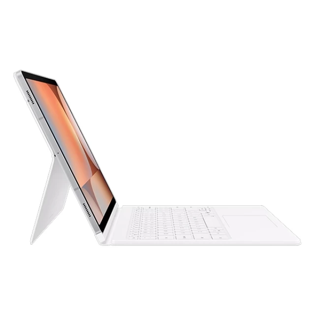 Чохол-клавіатура Samsung Book Cover Keyboard для Samsung Galaxy Tab S10 Plus White (EF-DX825UWEGWW)