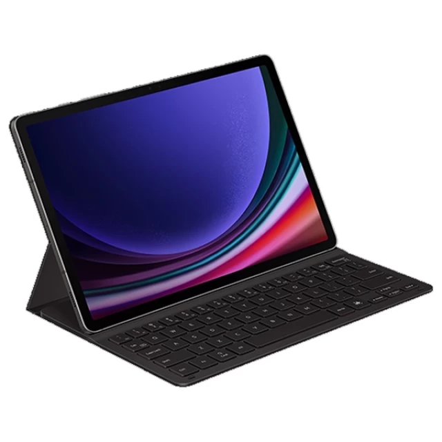 Чехол-клавиатура Samsung Book Cover Keyboard Slim для Samsung Galaxy Tab S9 (X710-X716) | Tab S9 FE 10.9 (X510-X516) Black (EF-DX720UBEGWW)