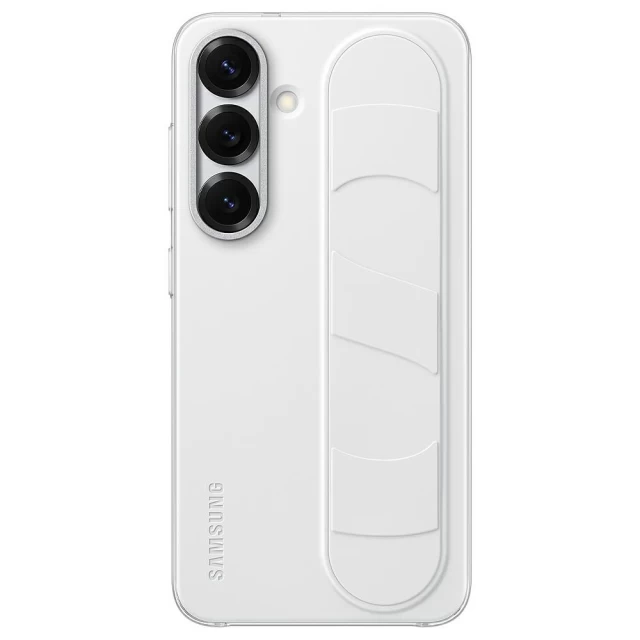 Чохол Samsung Standing Grip Case для Samsung Galaxy S25 (S931) White (EF-GS931CWEGWW)