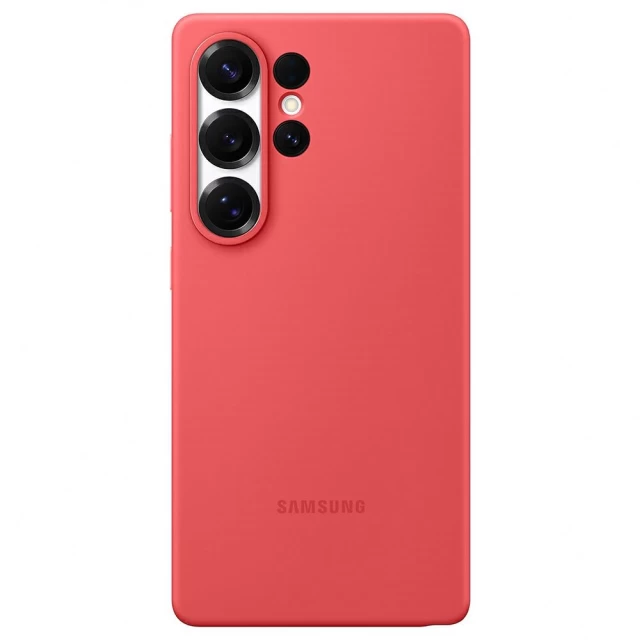 Чехол Samsung Silicone Case для Samsung Galaxy S25 Ultra (S938) Red (EF-PS938CREGWW)