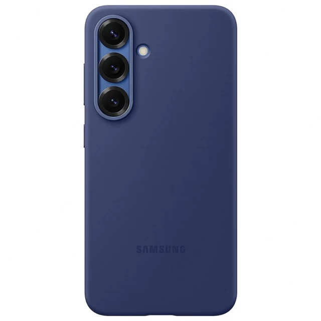 Чехол Samsung Silicone Case для Samsung Galaxy S25 Plus (S936) Blue (EF-PS936CNEGWW)