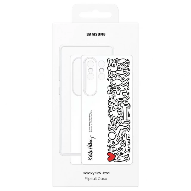 Чехол Samsung Flipsuit Case для Samsung Galaxy S25 Ultra (S938) White (EF-MS938CWEGWW)