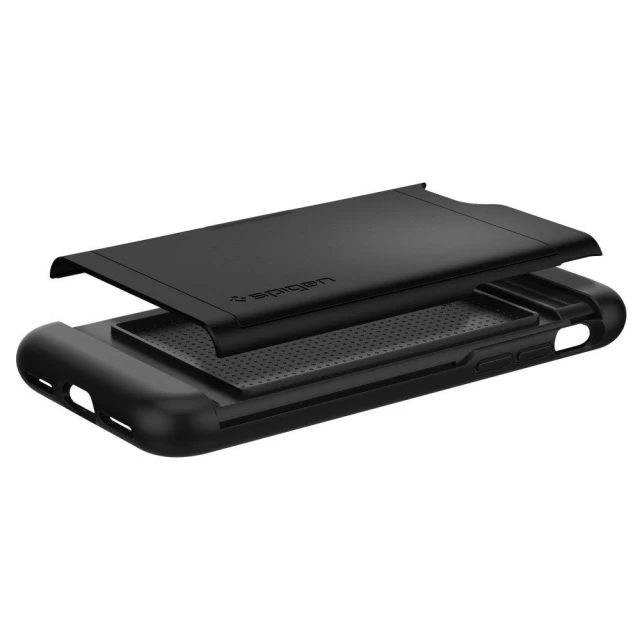 Чохол Spigen для iPhone 7 | 8 | SE 2020 Slim Armor CS Black (042CS20455)