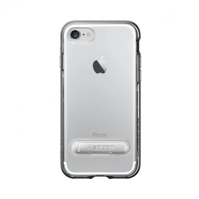 Чехол Spigen Crystal Hybrid для iPhone 8 | 7 Gunmetal (042CS20459)