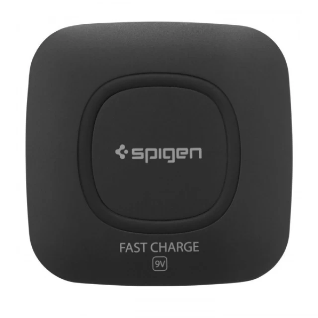 Беспроводное зарядное устройство Spigen Essential FC 9W Black (000CH20727)