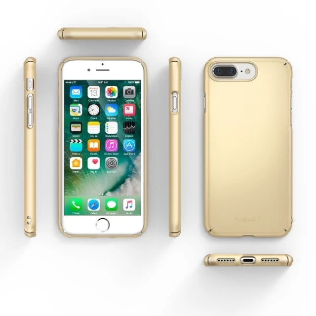 Чохол Ringke Slim для iPhone 8 | 7 Plus Royal Gold (SLAP0014)