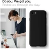 Чохол Spigen для iPhone 7 | 8 | SE 2020 Liquid Crystal Matte Black (042CS21247)