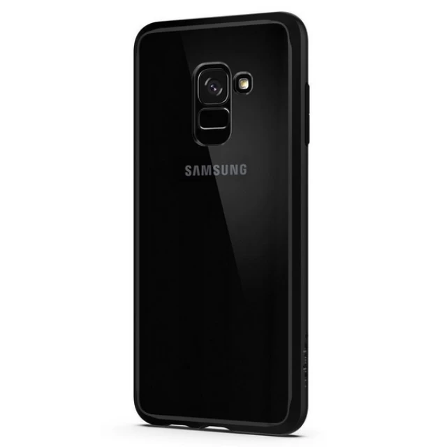Чехол Spigen Ultra Hybrid для Samsung Galaxy A8 2018 (А530) Matte Black (590CS22751)