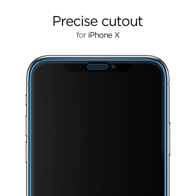 Защитное стекло Spigen для iPhone 11 Pro GLAS.tR SLIM Full Cover Black (057GL23120)