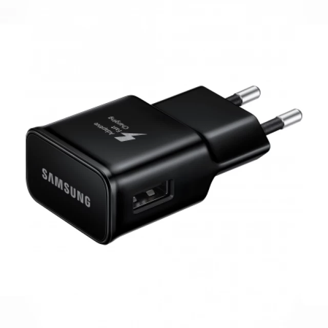 Мережевий зарядний пристрій Samsung 15W USB-A Black (GP-PTU020SOBBQ)