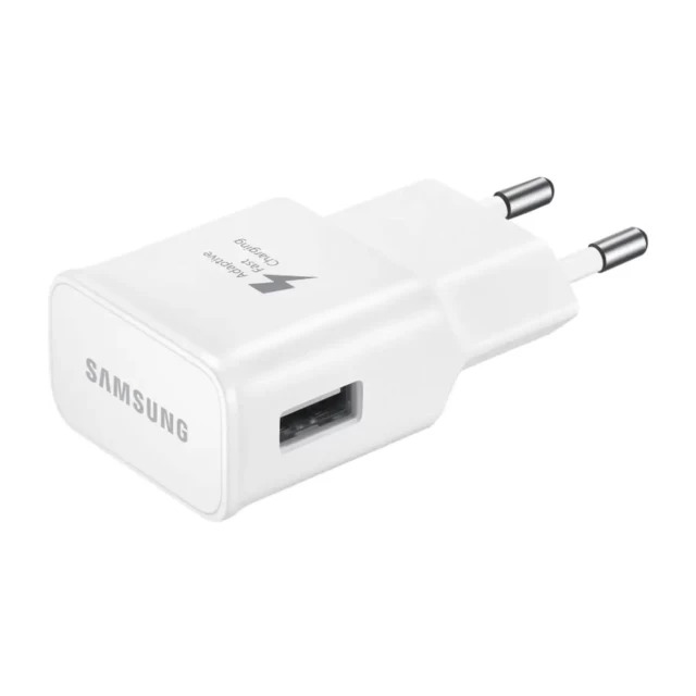 Мережевий зарядний пристрій Samsung 15W USB-A White (GP-PTU020SOBWQ)