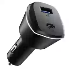 Автомобільний зарядний пристрій Spigen PC1800 Powerarc Dual USB Car Charger PD30W | QC.3.0 Black (000CG24748)