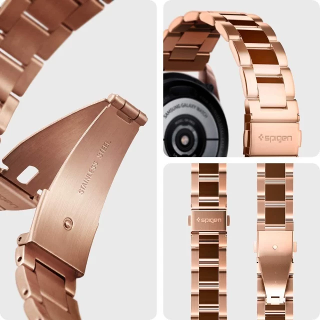 Ремінець Spigen для Galaxy Watch 3 42 mm Modern Fit Gold (600WB24982)