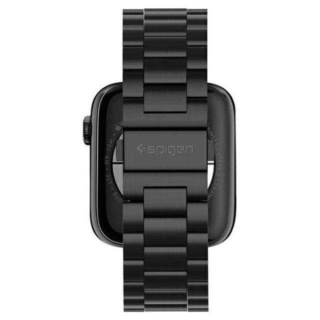 Ремінець Spigen для Apple Watch 2/3/4/5/6/SE 49 | 45 | 44 | 42 mm Modern Fit Gady Black (062MP25403)