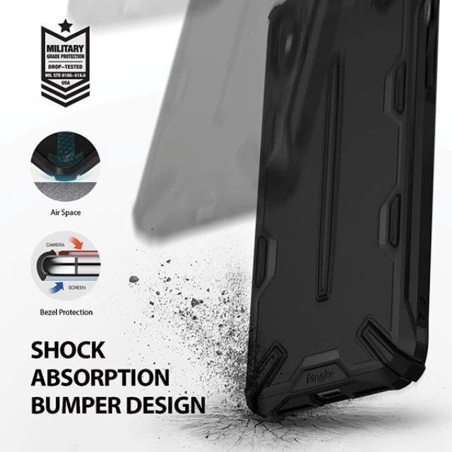 Чохол Ringke Dual X для iPhone XS Max SF Black (DXAP0002)