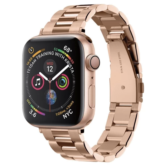 Ремешок Spigen Modern Fit для Apple Watch 41 | 40 | 38 mm Gasing Rose Gold (061MP25944)