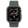 Чехол и ремешок Spigen для Apple Watch SE/6/5/4 44 mm Rugged Armor Pro 2 in 1 Military Green (062CS26016)