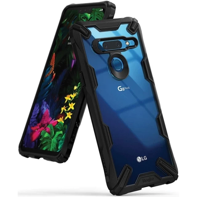 Чохол Ringke Fusion X для LG G8 ThinQ Black (FXLG0006)