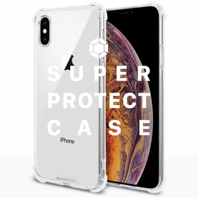 Чехол Mercury Super Protect для Samsung Galaxy A70 (A705) Clear (8809661836490)