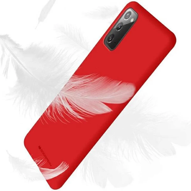 Чехол Mercury Soft для Samsung Galaxy Note 10 (N970) Red (8809661864653)