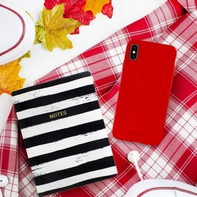 Чехол Mercury Silicone для Samsung Galaxy Note 10 (N970) Red (8809661865407)