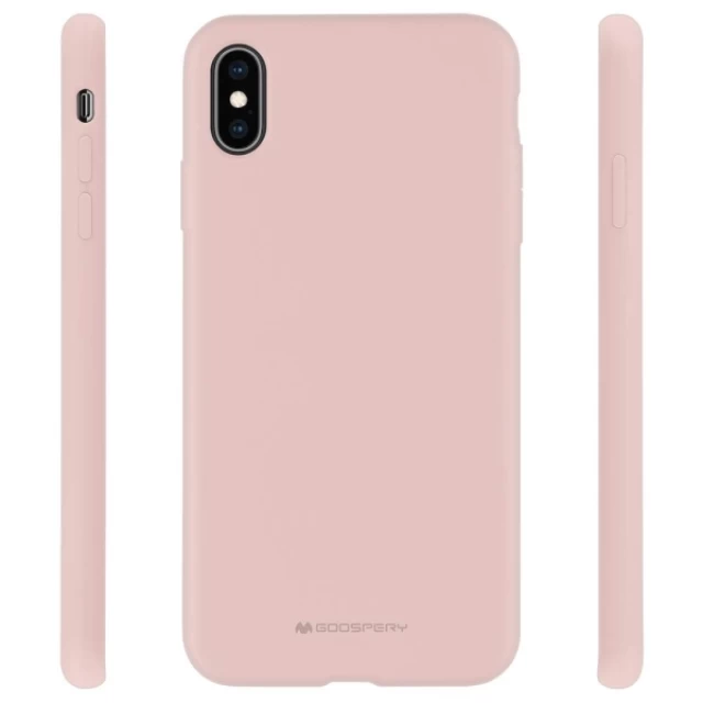 Чохол Mercury Silicone для Samsung Galaxy Note 10 (N970) Pink Sand (8809661865414)