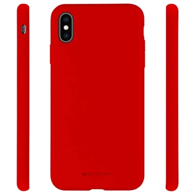 Чохол Mercury Silicone для Samsung Galaxy S20 Ultra (G988) Red (8809685000846)