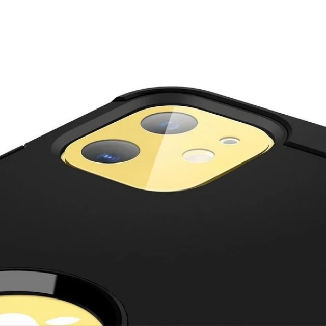 Захисне скло Spigen для камери iPhone 11 Camera Lens (2 pack) Yellow (AGL00509)