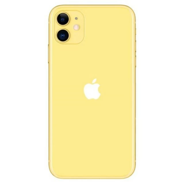 Защитное стекло Spigen для камеры iPhone 11 Camera Lens (2 pack) Yellow (AGL00509)