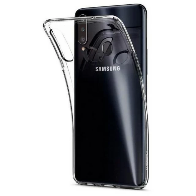 Чехол Spigen Liquid Crystal для Samsung Galaxy A20S Crystal Clear (ACS00562)