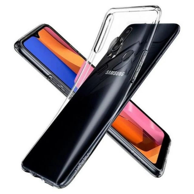 Чехол Spigen Liquid Crystal для Samsung Galaxy A20S Crystal Clear (ACS00562)