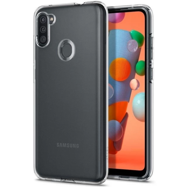 Чохол Spigen Liquid Crystal для Samsung Galaxy M11 (M115) Crystal Clear (ACS00856)