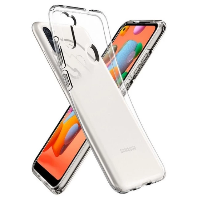 Чехол Spigen Liquid Crystal для Samsung Galaxy M11 (M115) Crystal Clear (ACS00856)