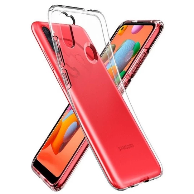 Чехол Spigen Liquid Crystal для Samsung Galaxy M11 (M115) Crystal Clear (ACS00856)